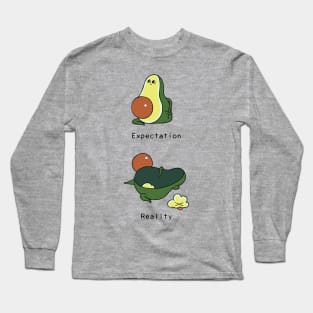 Avocado First Time Yoga Long Sleeve T-Shirt